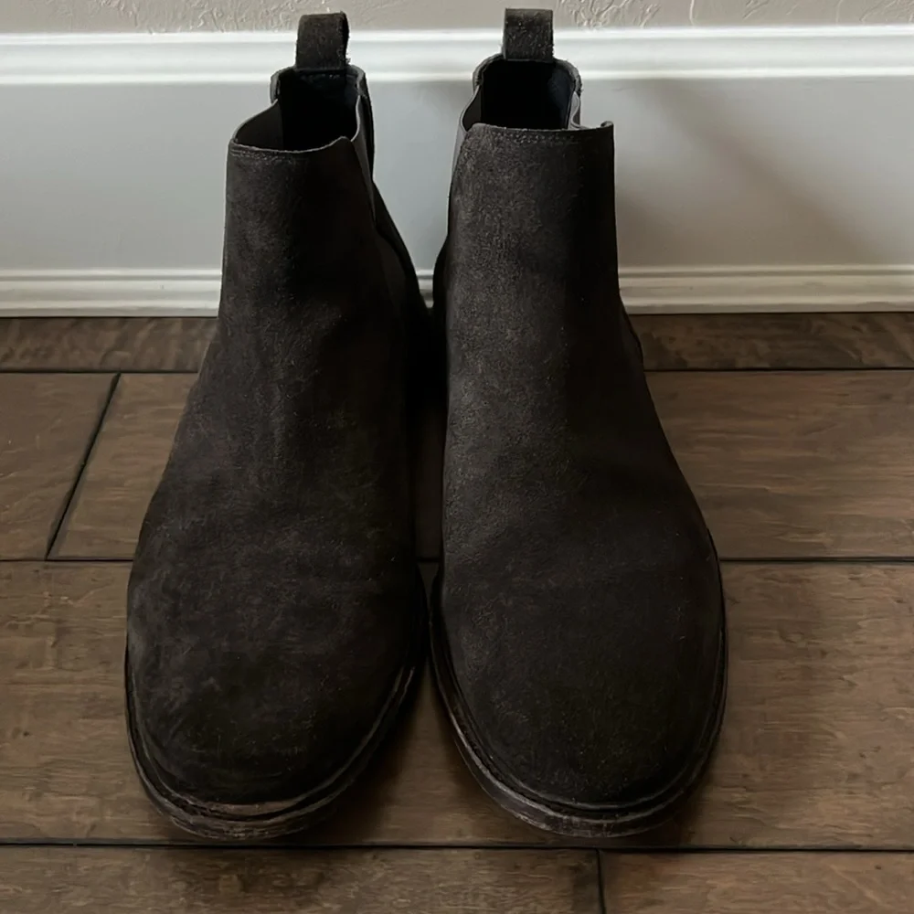 AllSaints Black Chelsea Boots